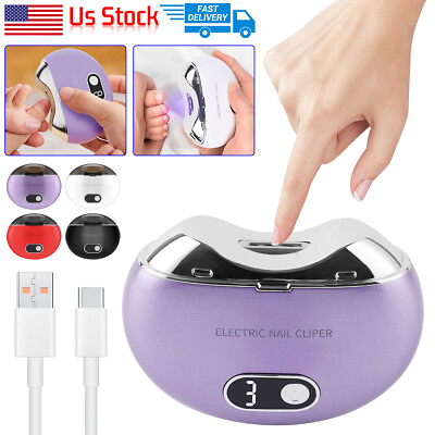 #ad Electric Automatic Nail Clippers Toe Thick Nails Professional Cutter Pedicure *A $17.05