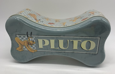 #ad Disney Pluto Dog Bone Tin Alpo New Sealed Rare $29.99