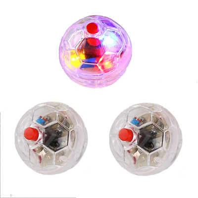 #ad 3x Touch Activated Light Up Balls Flash Interactive Paranormal Ghost Hunting GBP 18.95