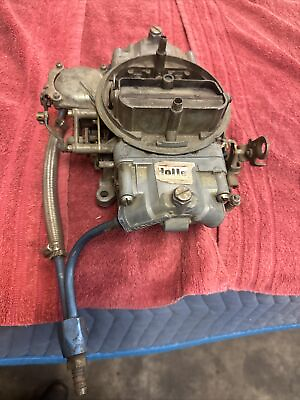 #ad Vintage Holley 750 CFM Carburetor # 5271 4 Barrel Manual Choke Vacuum Sec $199.99
