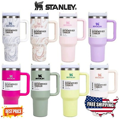 #ad 2024 Stanley Cup 40oz Gift Quencher H2.0 FlowState Tumbler Multiple Options NEW $44.99