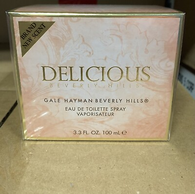 #ad Delicious By Gale Hayman Beverly Hills 3.3oz Edt Spray. Sealed. Rare. $45.95