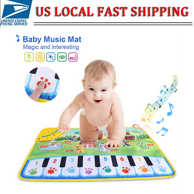 #ad Baby Music Toy Play Mat Dance Mat Musical Children Dancing Blanket Toy Gift $11.12