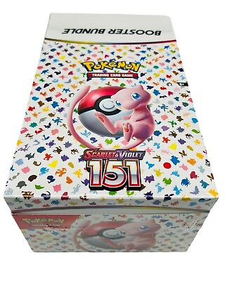 #ad 10x Booster Bundle Pokemon 151 Scarlet amp; Violet 3.5 Pokémon Sealed Display Box $344.80