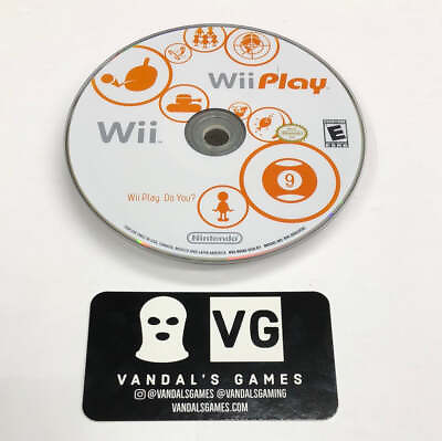 #ad Wii Wii Play Nintendo Wii Disc Only #111 $6.89