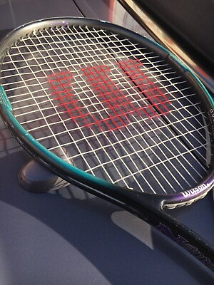 #ad Wilson Nemesis Tennis Racquet 110sqquot; $99.98 Samp;H $99.98