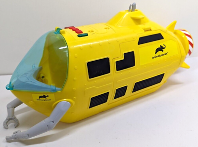 #ad Animal Planet 2022 Yellow Submarine Sub Toy Makes Sound Discovery F161 Gyst $22.95