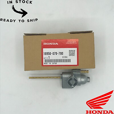 #ad Genuine OEM Honda Fuel Petcock Assembly 16950 070 700 $34.36