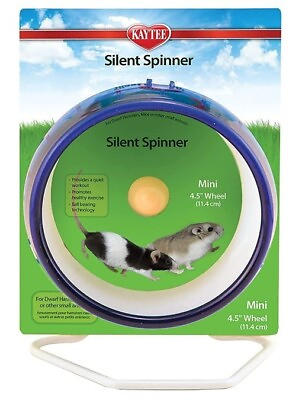 #ad Kaytee Silent Spinner Small Pet Wheel Assorted Colors Mini $17.34