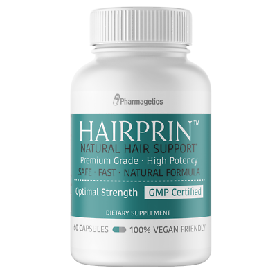 #ad Hairprin Natural Hair Support Supplement 60 Capsules $31.95