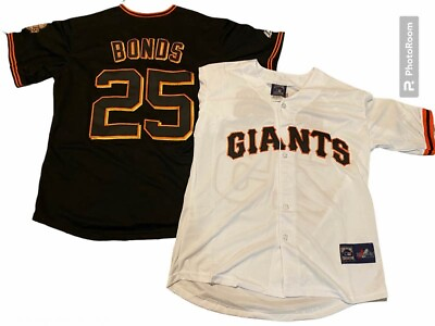 #ad #25 Barry Bonds San Francisco Giants Cooperstown Men#x27;s Stitched Jersey $29.99
