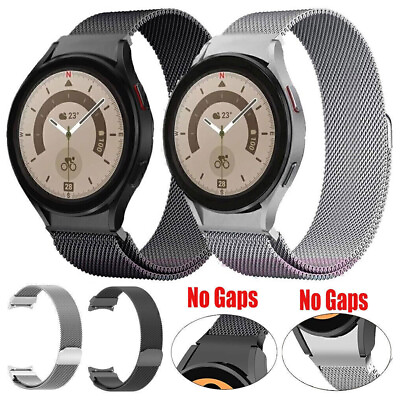 #ad Milanese Metal Strap Watch Band For Samsung Galaxy Watch 4 5 6 40 44 4243 47mm $7.99