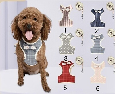 #ad Pet Control Harness for Dog Cat Breathable Mesh Walk Collar Safety Strap Vest $9.79