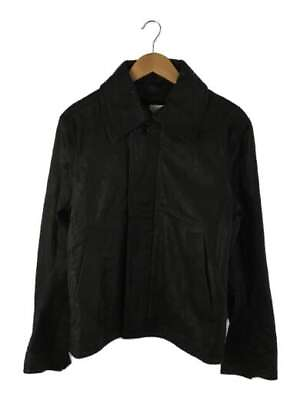 #ad ANN DEMEULEMEESTER Men#x27;s Leather Jacket Blouson Jacket Black Belgium Size:X 2025 $895.63