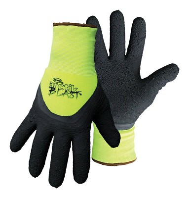 #ad Boss Arctik Blast Green Latex Nylon Breathable Nonslip Grip Leather Palm Men#x27;s G $14.40