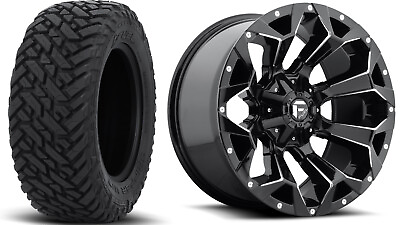 #ad Fuel ASSAULT D576 20x9 Wheels Rims package w Tires BFG TERRAIN $2275.00