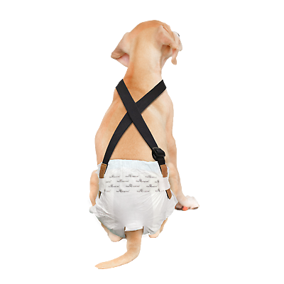 #ad Paw Inspired Dog Diaper Suspenders Keep Washable and Disposable Dog Diapers on $19.99