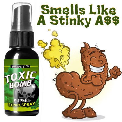 #ad Novelties Liquid Fart Gag Prank Joke Spray Can Stink Bomb Smelly Stinky Gas 30ML $0.99