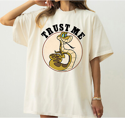 #ad Disney The Jungle Book Kaa Trust Me Snake Shirt Unisex Adult Kid Shirt 660066 $19.99