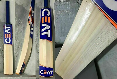 #ad Cricket Bat English Willow Grade 1 BIG EDGES 40 45 mm Ready to Play Free Cover $89.87