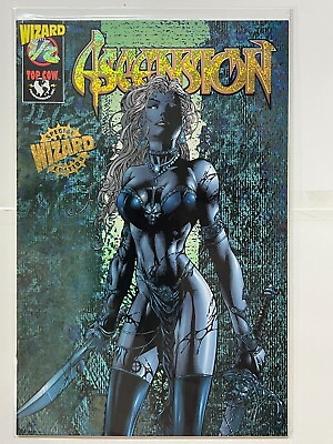 #ad Ascension Wizard Gold Flake Special Edition #1 2 May 1998 With COA Combined Sh $50.00