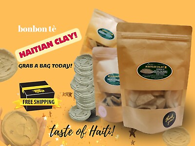 #ad Haitian clay bonbon te tè clay cookies cookie amp; biscuit $35.00