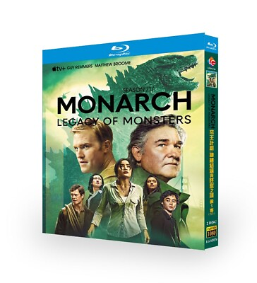 #ad Monarch: Legacy of Monsters TV Series Blu ray 2Disc Region free English Boxed $18.99