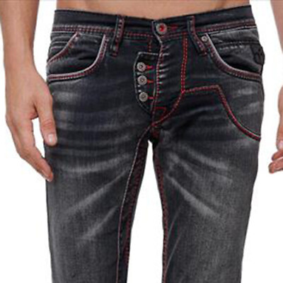 #ad Rusty Neal FRANCO mens Jeans Denim thick stitch 8442 45 C $109.00
