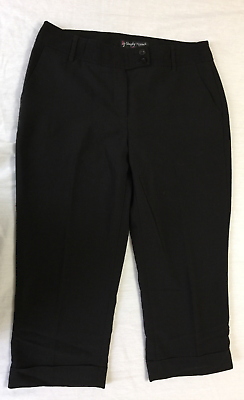 #ad SIMPLY FRENCH WOMENS CAPRIS PANTS SIZE 12 $18.89