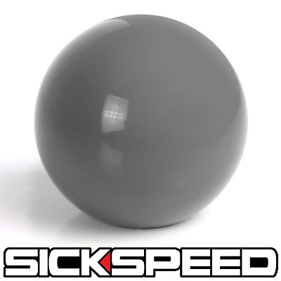 #ad GREY GUMBALL SHIFT KNOB AUTO AUTOMATIC THROW GEAR SHIFTER SELECTOR 8X1.25 K31 $26.88