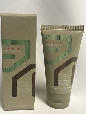 #ad Aveda Men Pure formance Dual Action After Shave 2.5oz 75mL MoisturizeSoothe NEW $25.00
