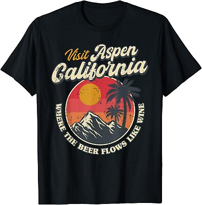 #ad Vintage Visit Aspen California Dumb And Dumber Retro 90s T Shirt $23.99