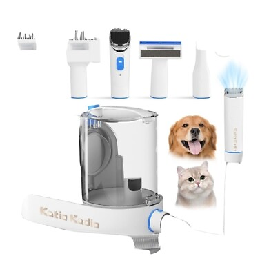 #ad Pet Vacuum Grooming Kit KATIO KADIO. Professional Grooming Tools for Dogs Cats $50.00