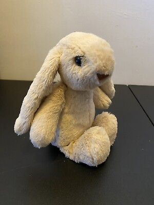#ad Bunny Rabbit Plush Accardi 8quot; Tan Brown Nose Stuffed Animal $5.95