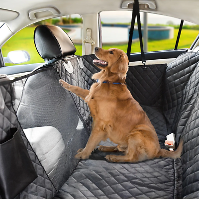 #ad #ad Premium Dog Rear Car Seat CoverFree Seat Belt Strap $34.83