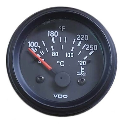 #ad VDO gauge Temp 250F genuine Cockpit International 310 94200 2quot; 52mm $35.00