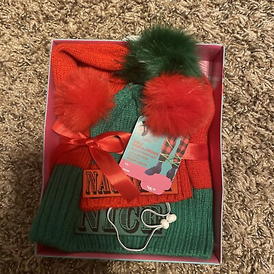 Merry Makings Petco Only Santa Knows Pet And Pet Parent Hats Beanies S M 12 16quot; $10.99