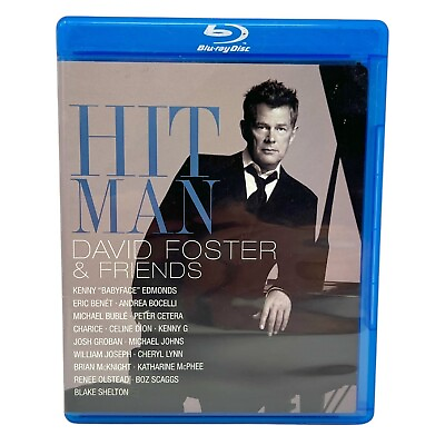 #ad Hit Man: David Foster amp; Friends Blu ray Music Good Condition C $34.99