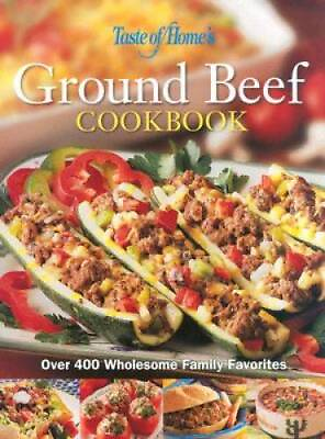 #ad Taste of Home Ground Beef Cookbook Hardcover By Taste of Home GOOD $4.78