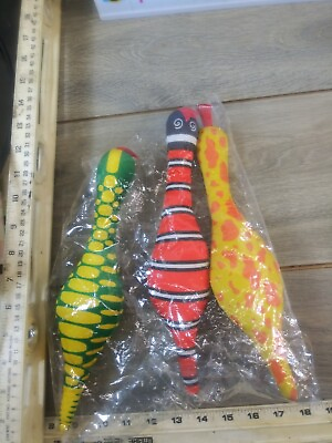 #ad Rainbow Slug Fidget Dog Toys Large $8.40