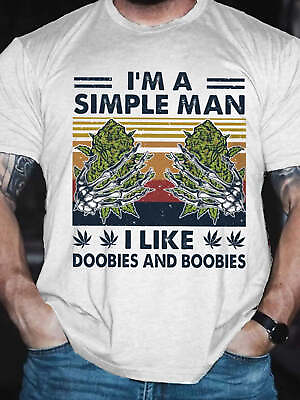 #ad I#x27;m A Simple Man Printed T Shirt $30.45