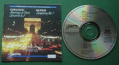 #ad Barber Symph No. 1 Gershwin American In Paris Ljubljana S O Roy Bogas CD GBP 4.00