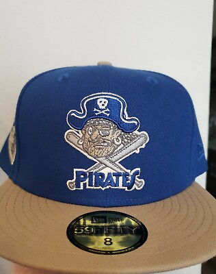 #ad Pittsburgh Pirates Hat Cap 1959 All Star Game Patch Size 8 Fitted Blue New Era $45.00