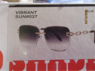 #ad #ad Brand New Box MAD SHADE Designer Sunglasses Classic Retro SUN S 37 Vibrant BLUE $7.55