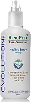 #ad RenuPlex Extra Strength Dog Healing Spray for Dog Hot Spots Mange Dog Skin in $25.05