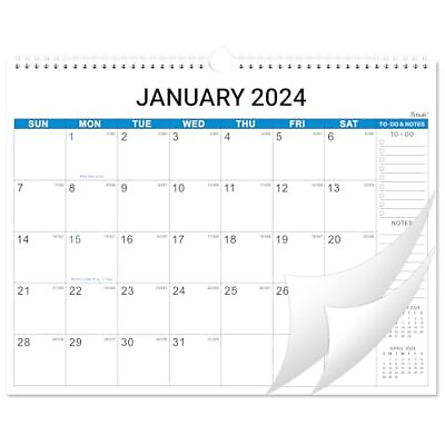 #ad 2024 Wall Calendar 12 Months Wall Calendar from Jan. 2024 Dec. 2024 15 X 1 $10.76