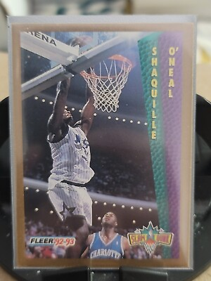 #ad 1992 93 Fleer Slam Dunk #298 Shaquille O#x27;Neal RC $1.99