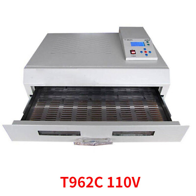 #ad T962C 400mmx600mm Infrared IC Heater Reflow Oven Soldering Machine 2500W 110V $669.00