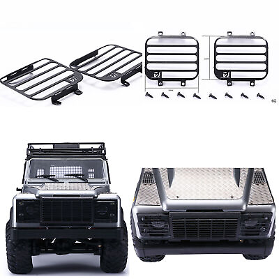 #ad Metal Front Lampshade Light Lamp Cover DIY for MN Land Rover Defender D90 HYA $10.16