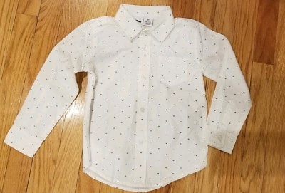 Disney Collar Long Sleeve 100% Cotton woven T Shirt 3T $9.00